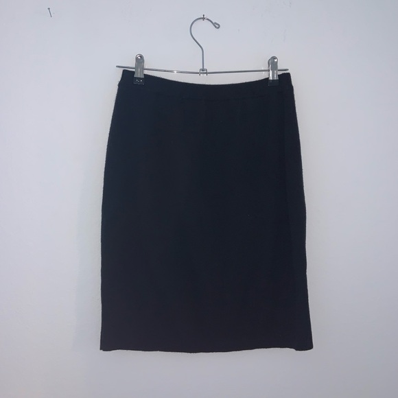Norton Studio Vintage Black Knit Skirt - Picture 6 of 9